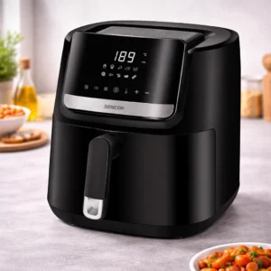 Digital Air Fryer – 6.5 L XL Capacity, 1600 W, Oil-Free Rapid Hot Air Technology